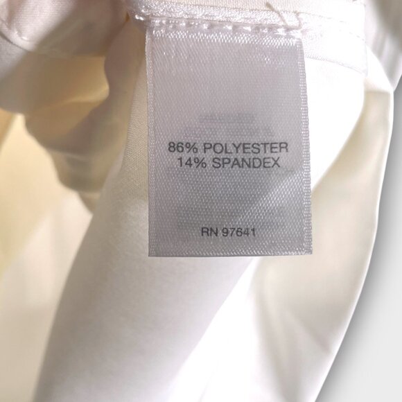 J Jill Pure Jill Fit Lightweight Performance Jacket White Zip Pockets Drawstring - Picture 7 of 9